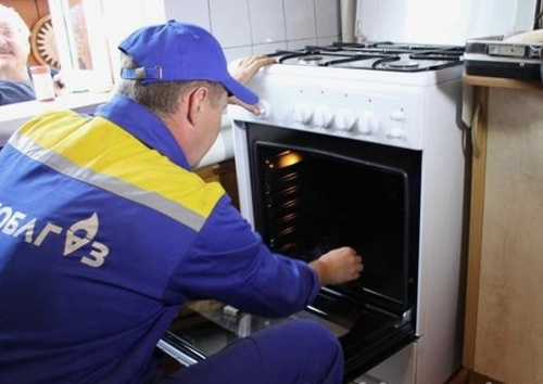 Подключение газовой плиты